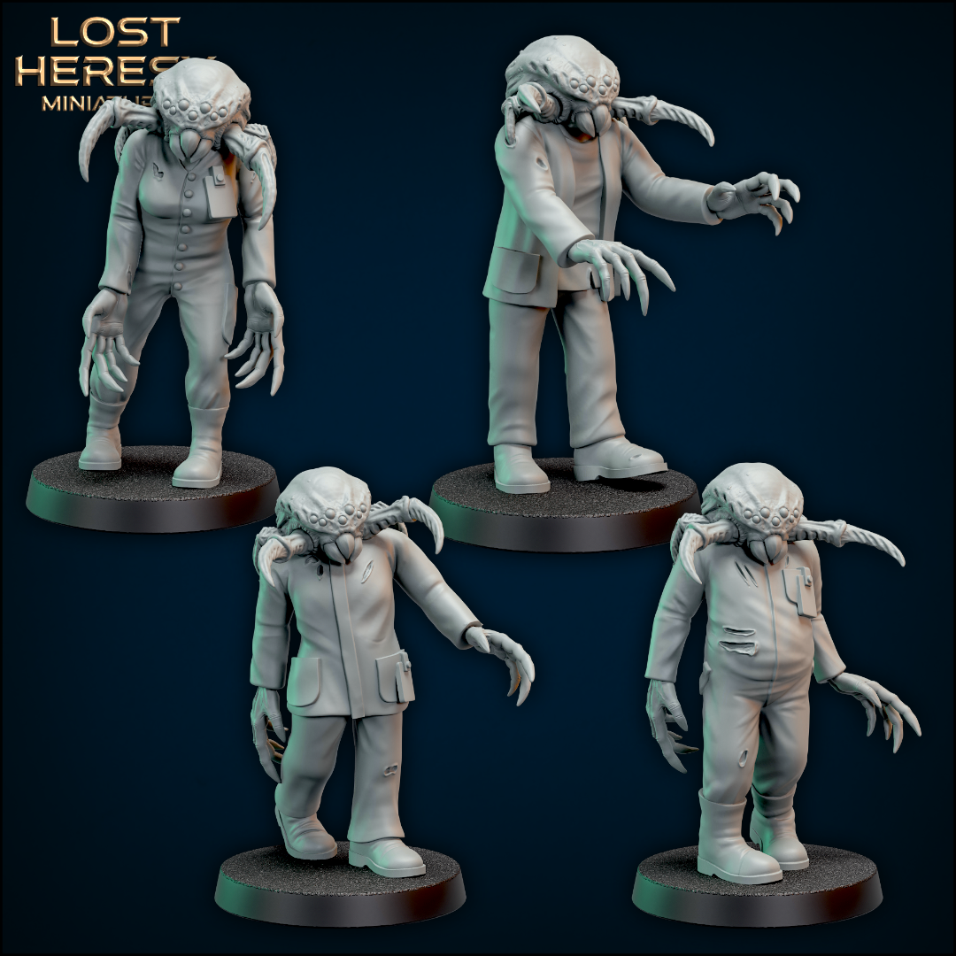 Alien Parasitic Zombies